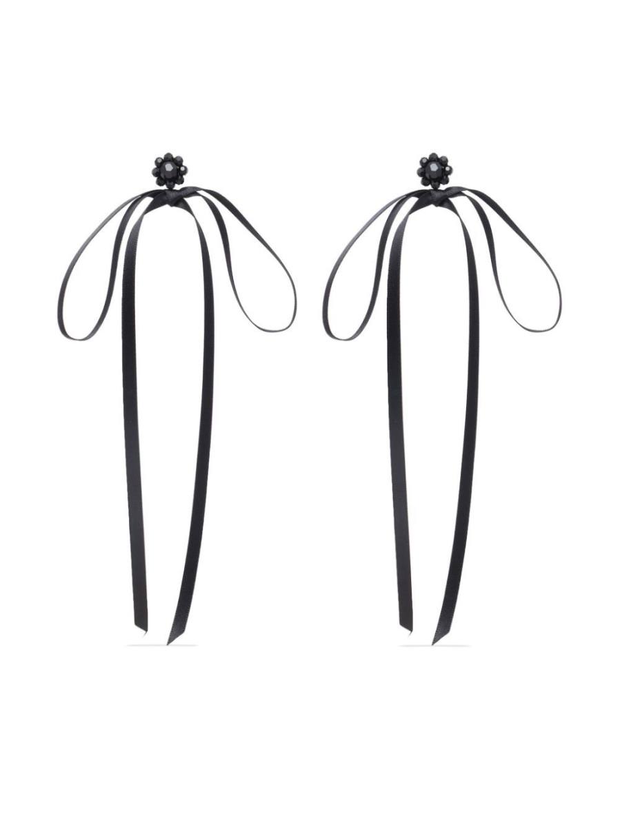 ribbon-bow earrings
