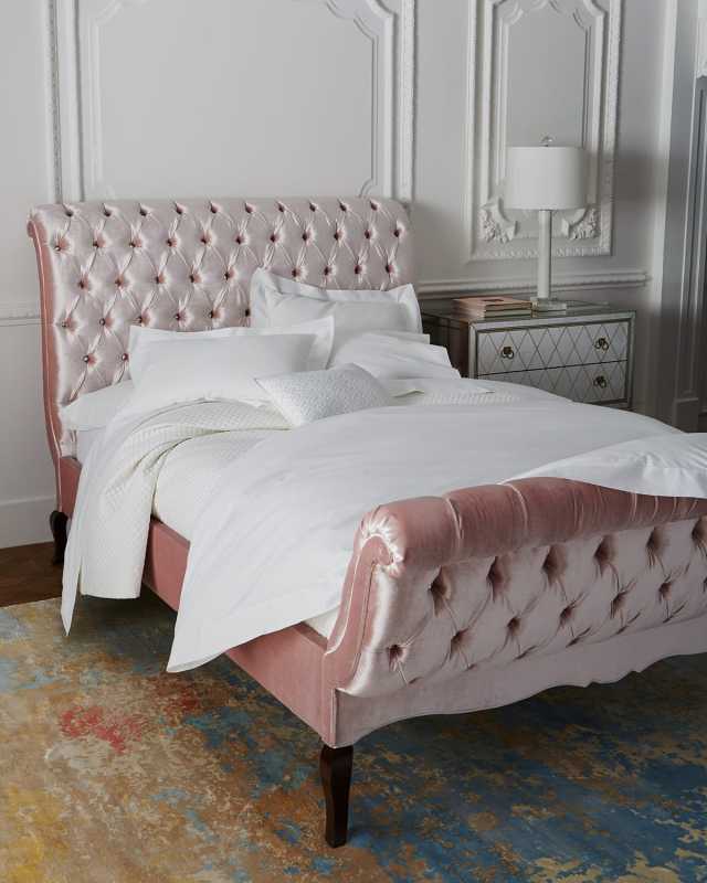 Duncan Fife Blush Tufted