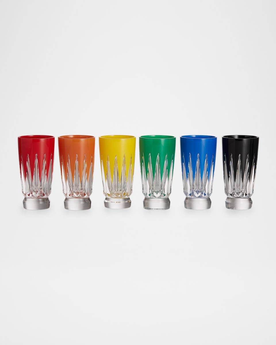 New Year Firework Shot Glasses, Set of 6