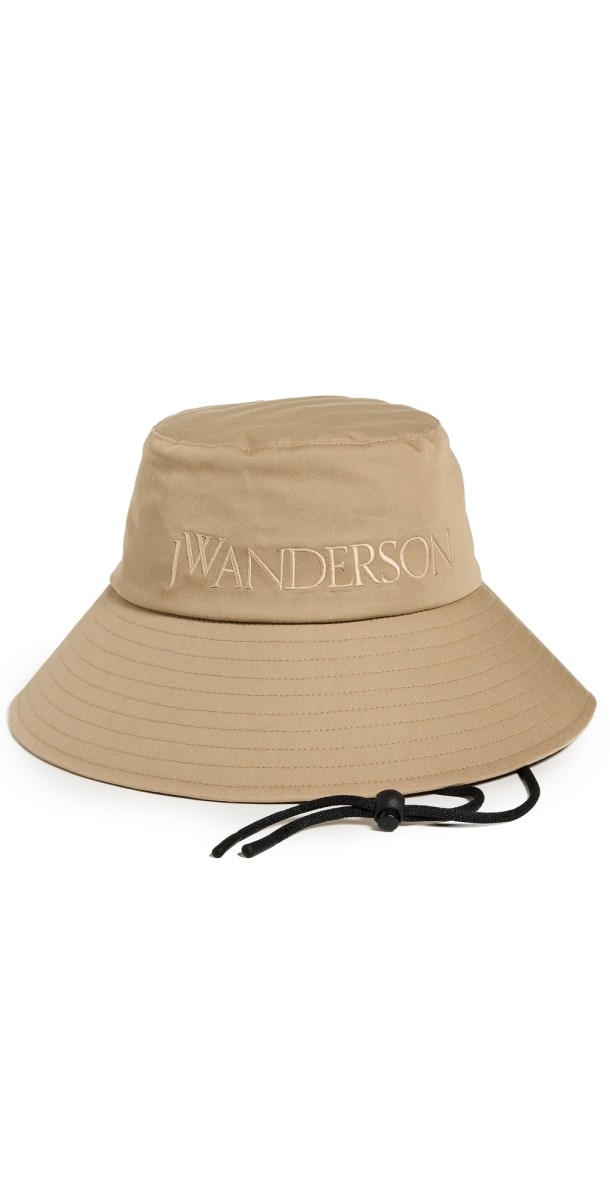 JW Anderson Logo Shade Hat Beige