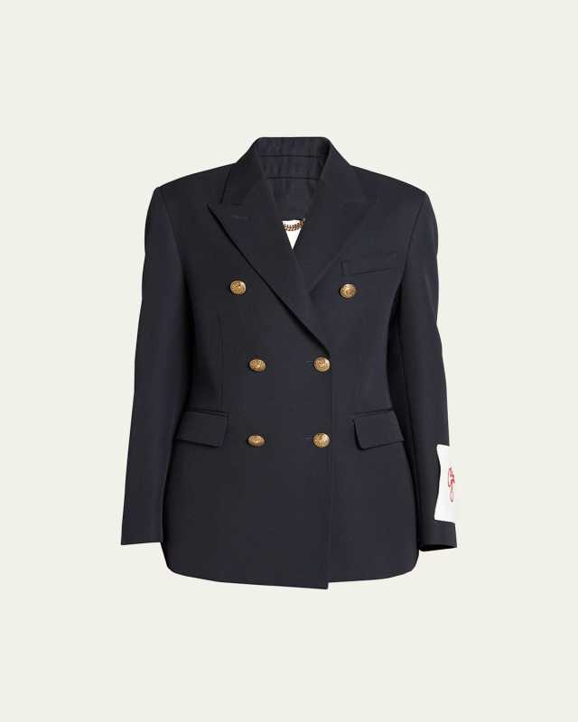 Double-Breasted Blazer
