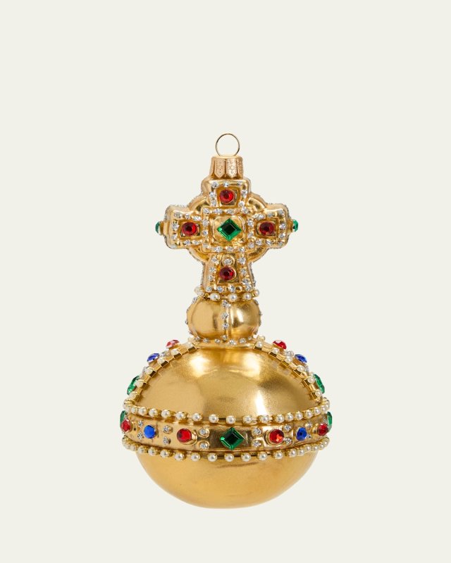 English Royal Orb Christmas Ornament