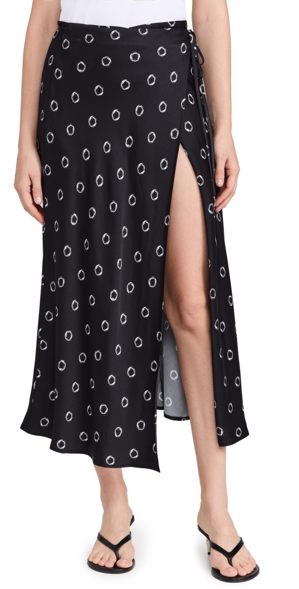 MSGM Gonna Skirt Black