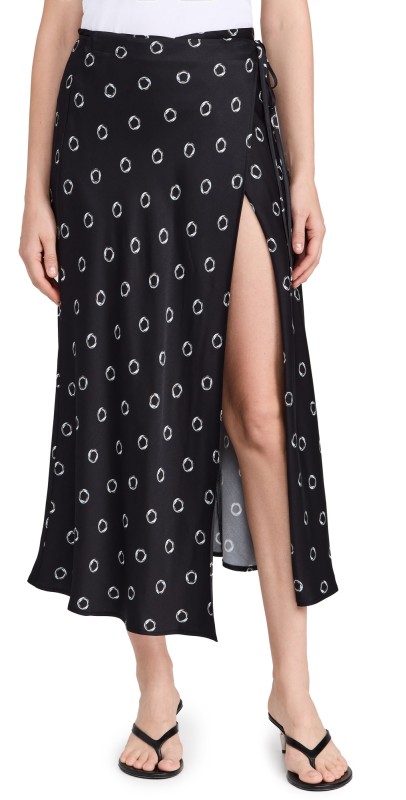 MSGM Gonna Skirt Black