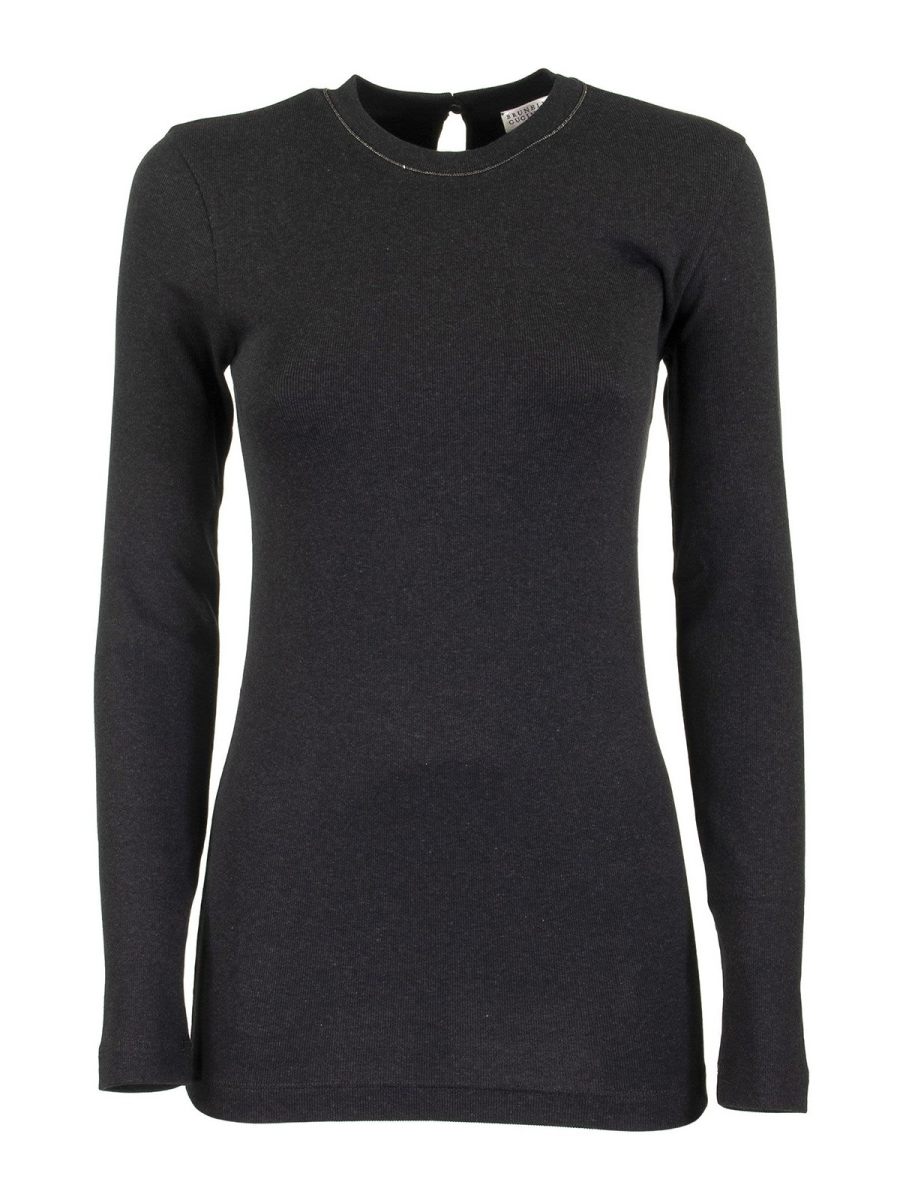 Brunello Cucinelli T-Shirt - Gris Foncé
