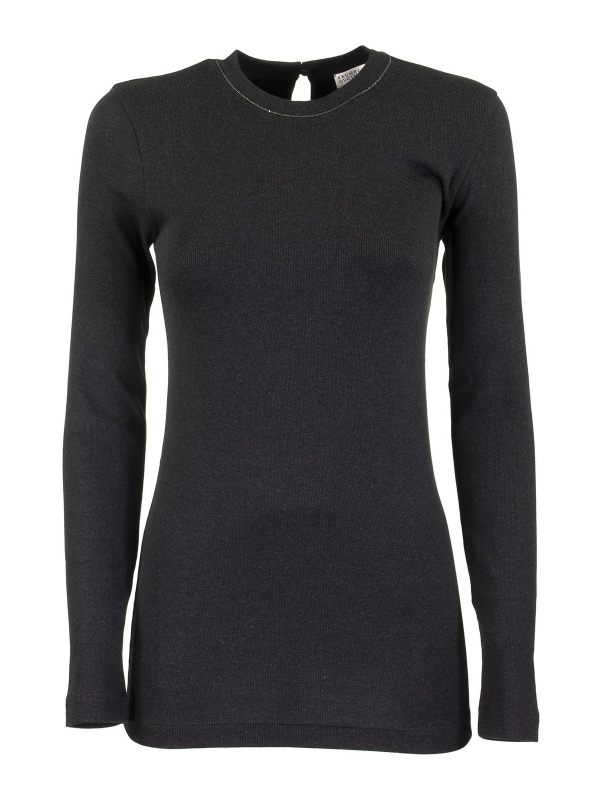 Brunello Cucinelli T-Shirt - Gris Foncé