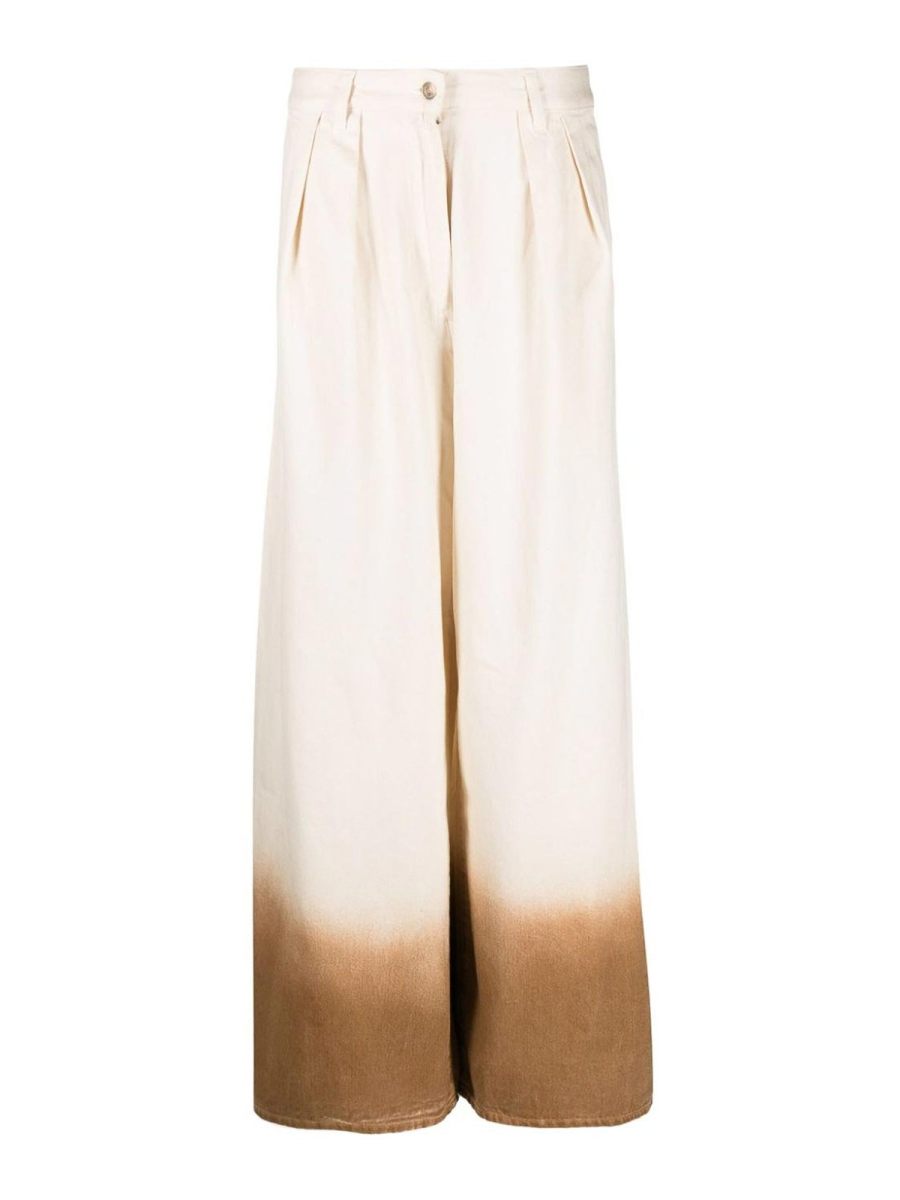 Alanui Jean Bootcut - Blanc