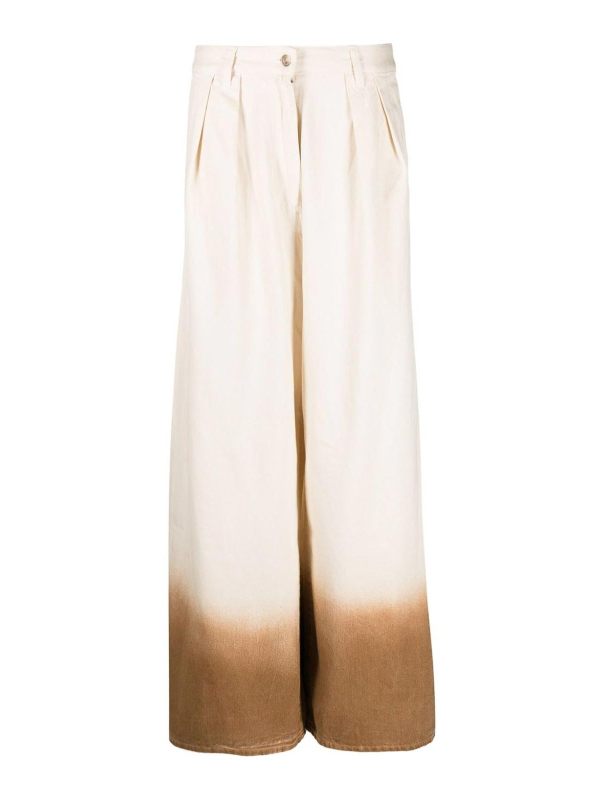 Alanui Jean Bootcut - Blanc