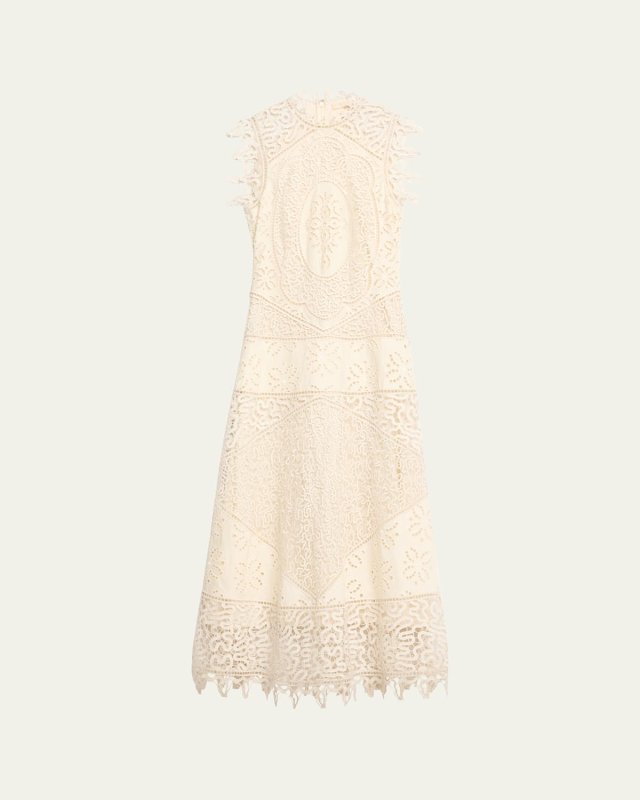 Flora Lace Maxi Dress