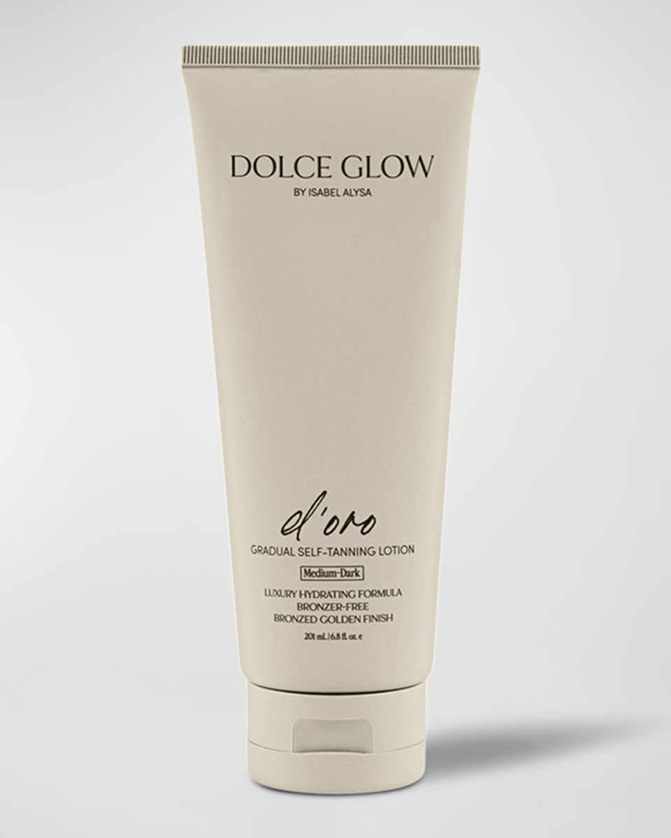 6.8 oz. D'Oro Self-Tanning Lotion - Medium to Dark