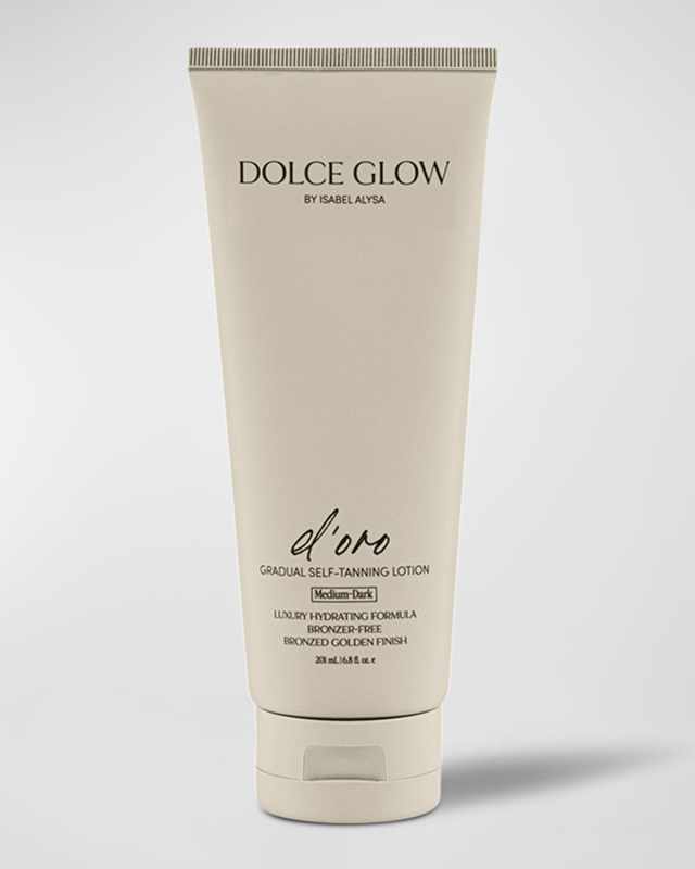 6.8 oz. D'Oro Self-Tanning Lotion - Medium to Dark