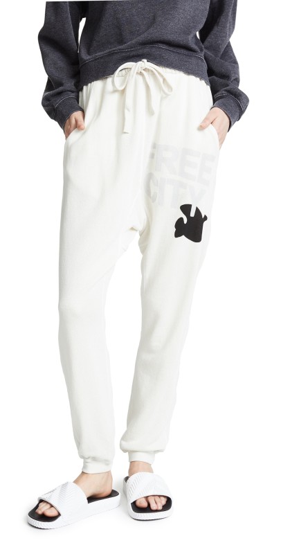 FREECITY Super Fluffy Pocket Sweatpants Creamy Yumm