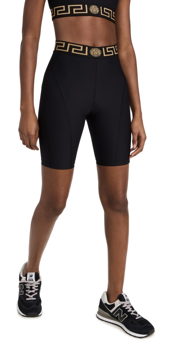 Versace Iconic Bikerhorts Black