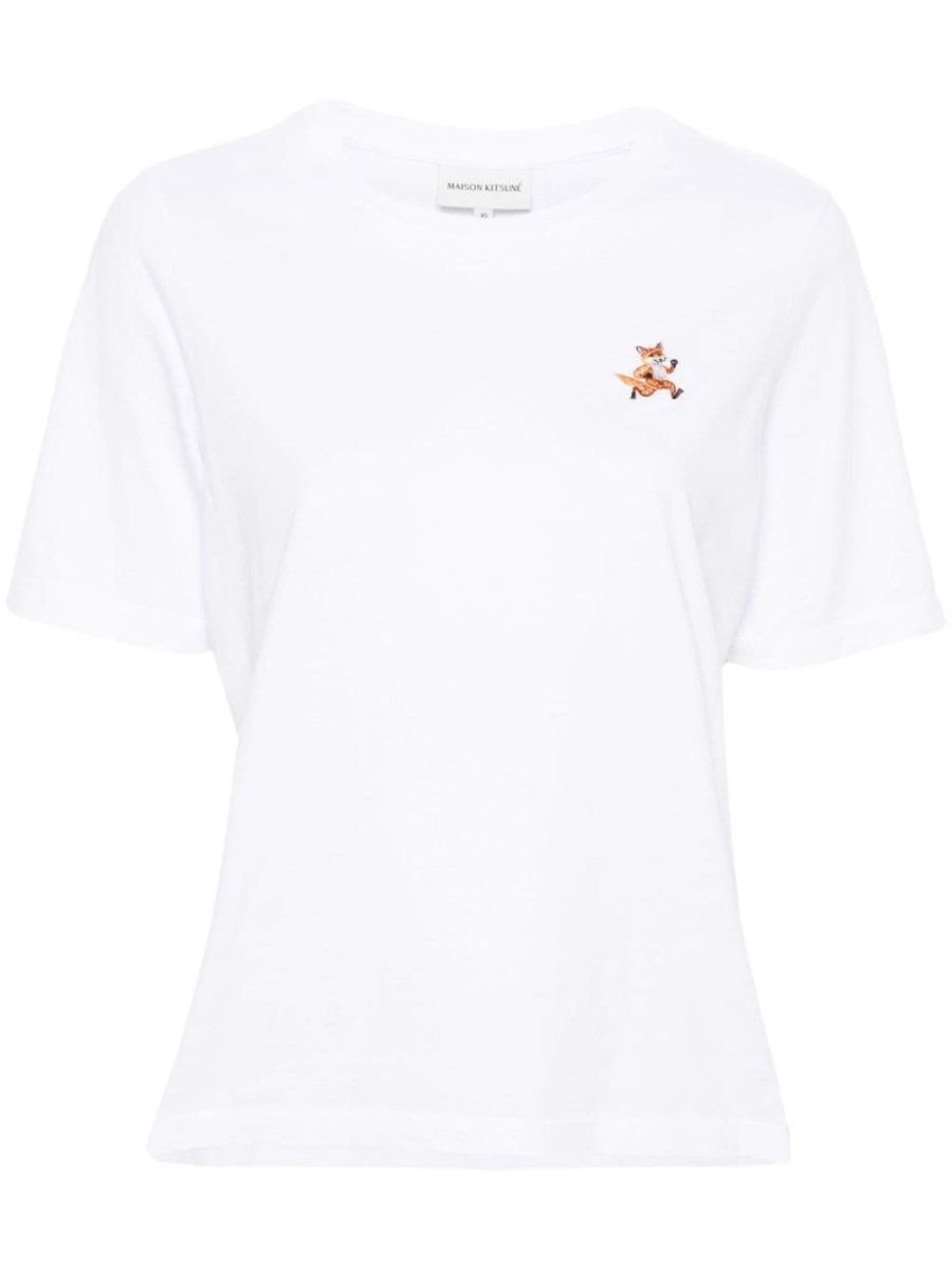 Speedy Fox-appliqué T-shirt