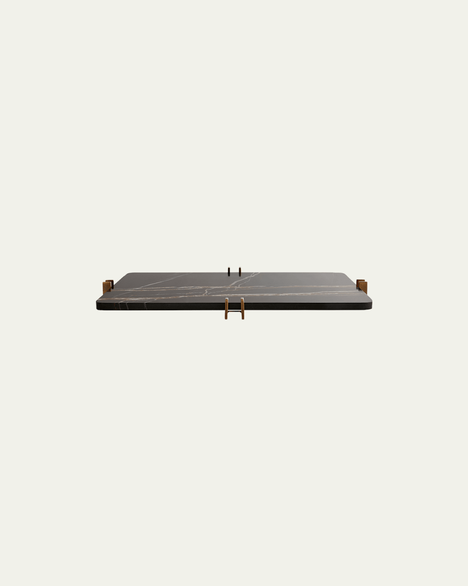 Lockhart Marble Rectangular Tray