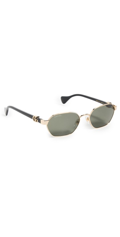 Gucci Mini Running Sunglasses Gold-Black-Grey
