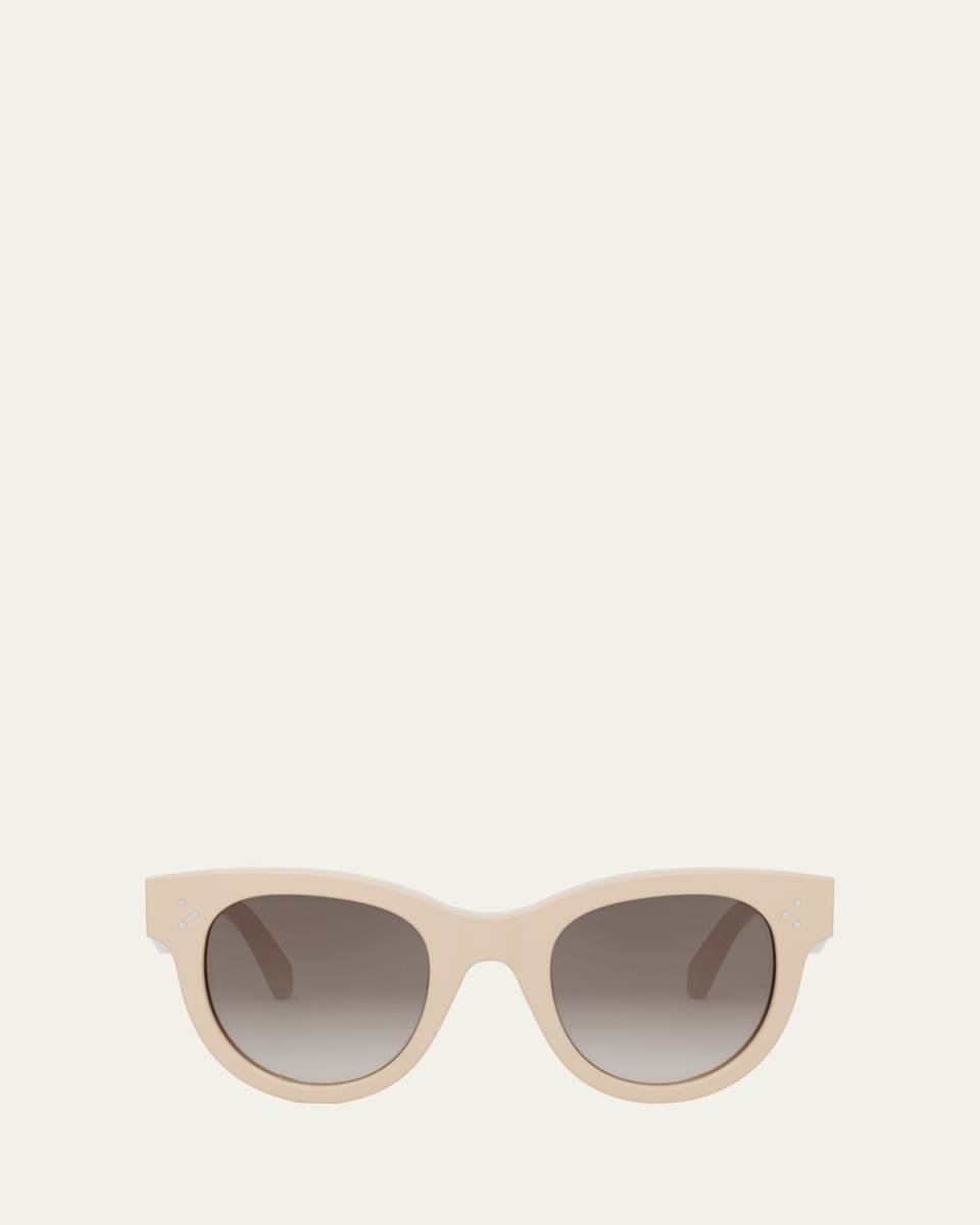 Tortoiseshell Acetate Cat-Eye Sunglasses