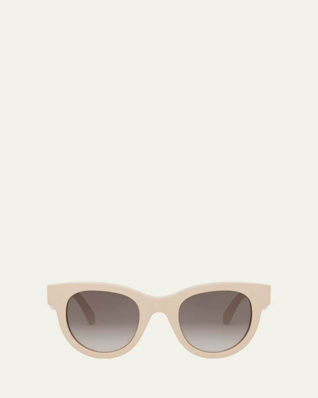 Tortoiseshell Acetate Cat-Eye Sunglasses
