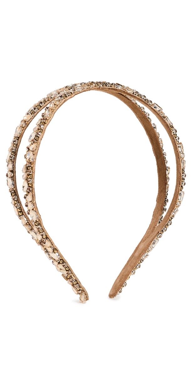 Deepa Gurnani Deepa by Deepa Gurnani Kadence Headband Gold