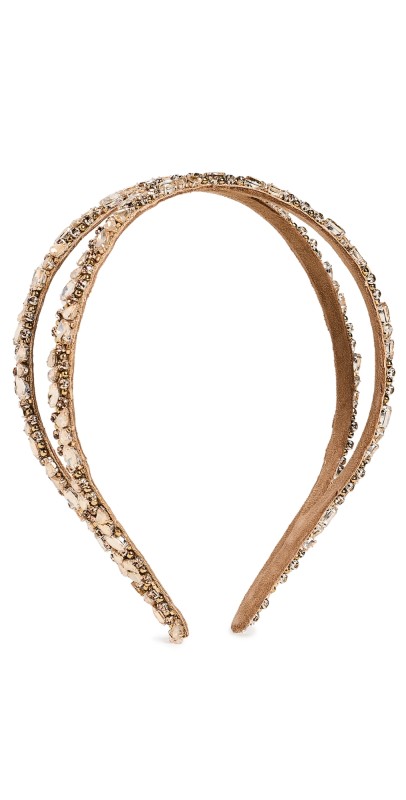 Deepa Gurnani Deepa by Deepa Gurnani Kadence Headband Gold