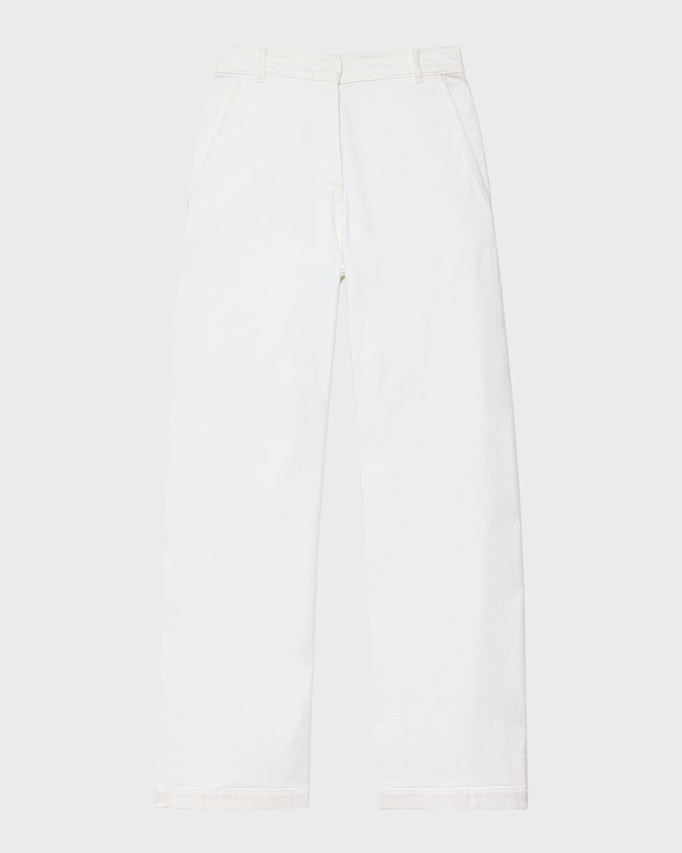 Carpenter Denim Wide-Leg Pants