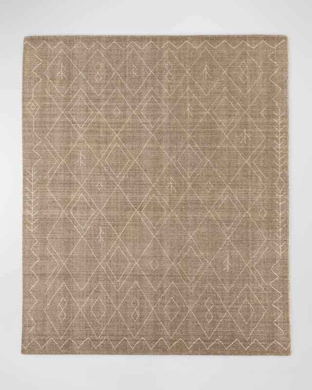 Nador Moroccan Hand-Knotted Rug, 10' x 14'