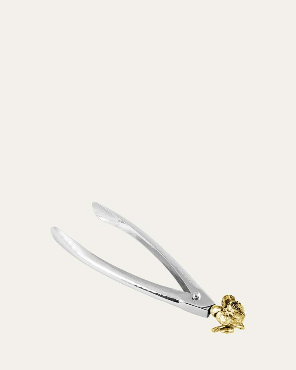 Gold Orchid Small Lock Spring Tongs