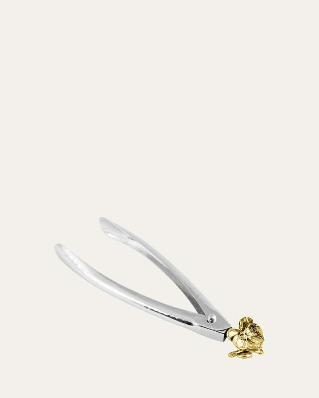 Gold Orchid Small Lock Spring Tongs