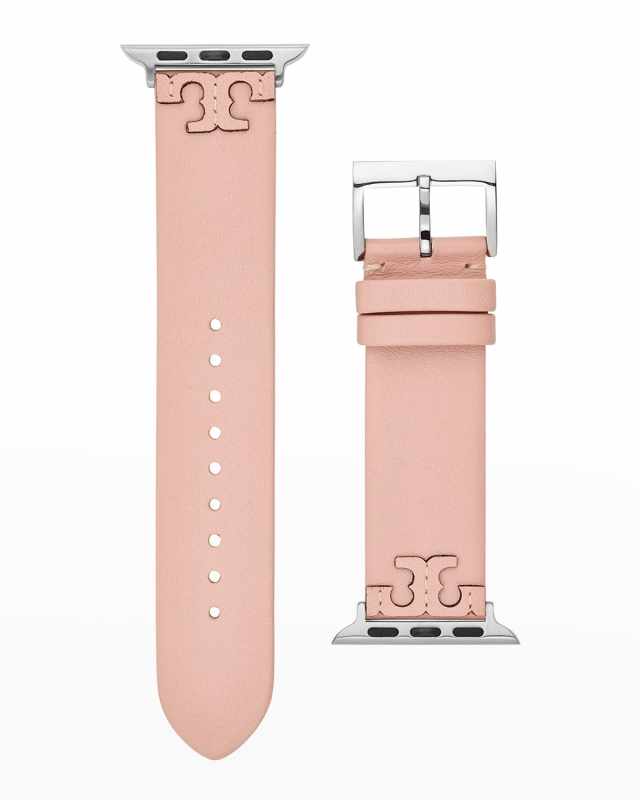 McGraw Leather Apple Watch Band in Blush, 38-41mm