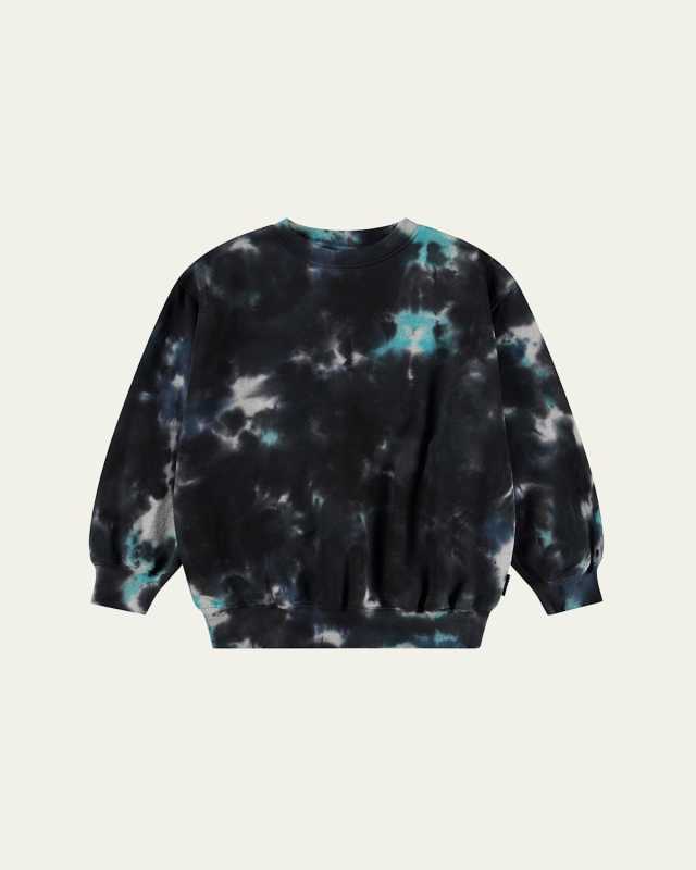 Boy's Monti Tie Dye Sweatshirt, Size 8-16