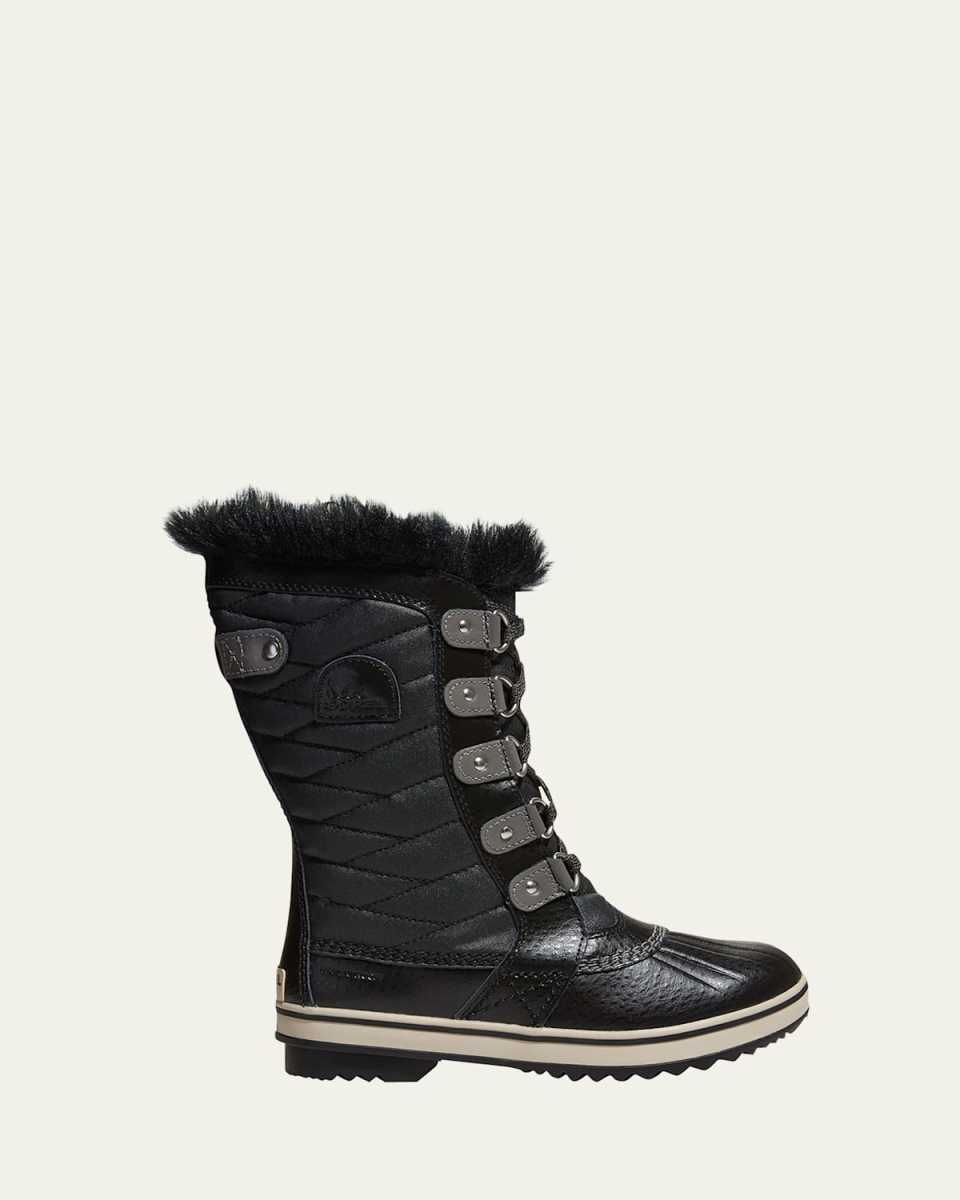 Kid's Tofino II Tall Hiking Boots with Faux Fur-Trim, Baby/Kids