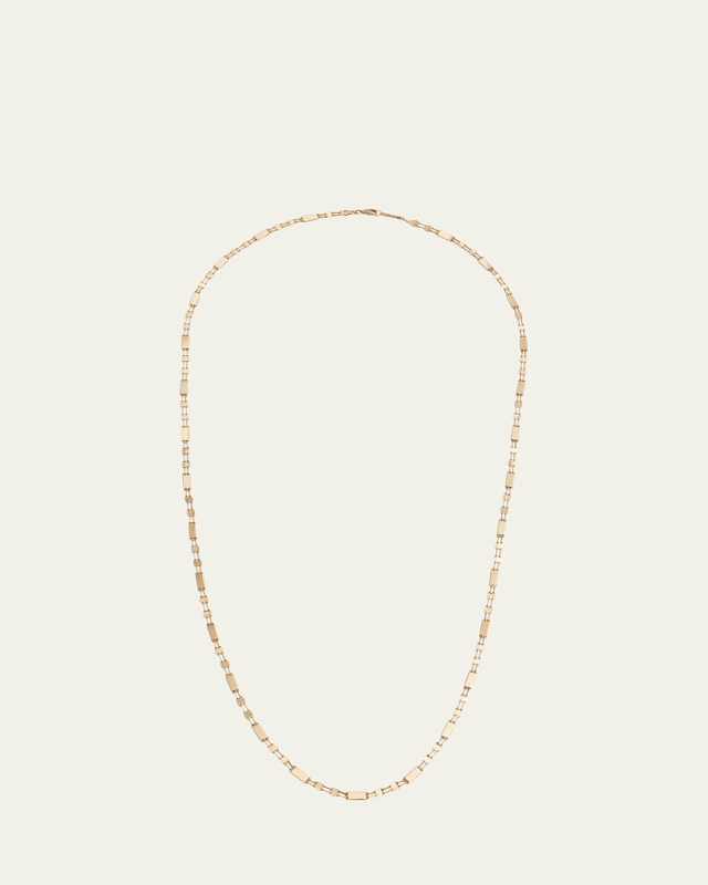 14k St Barts Single-Strand Chain Necklace