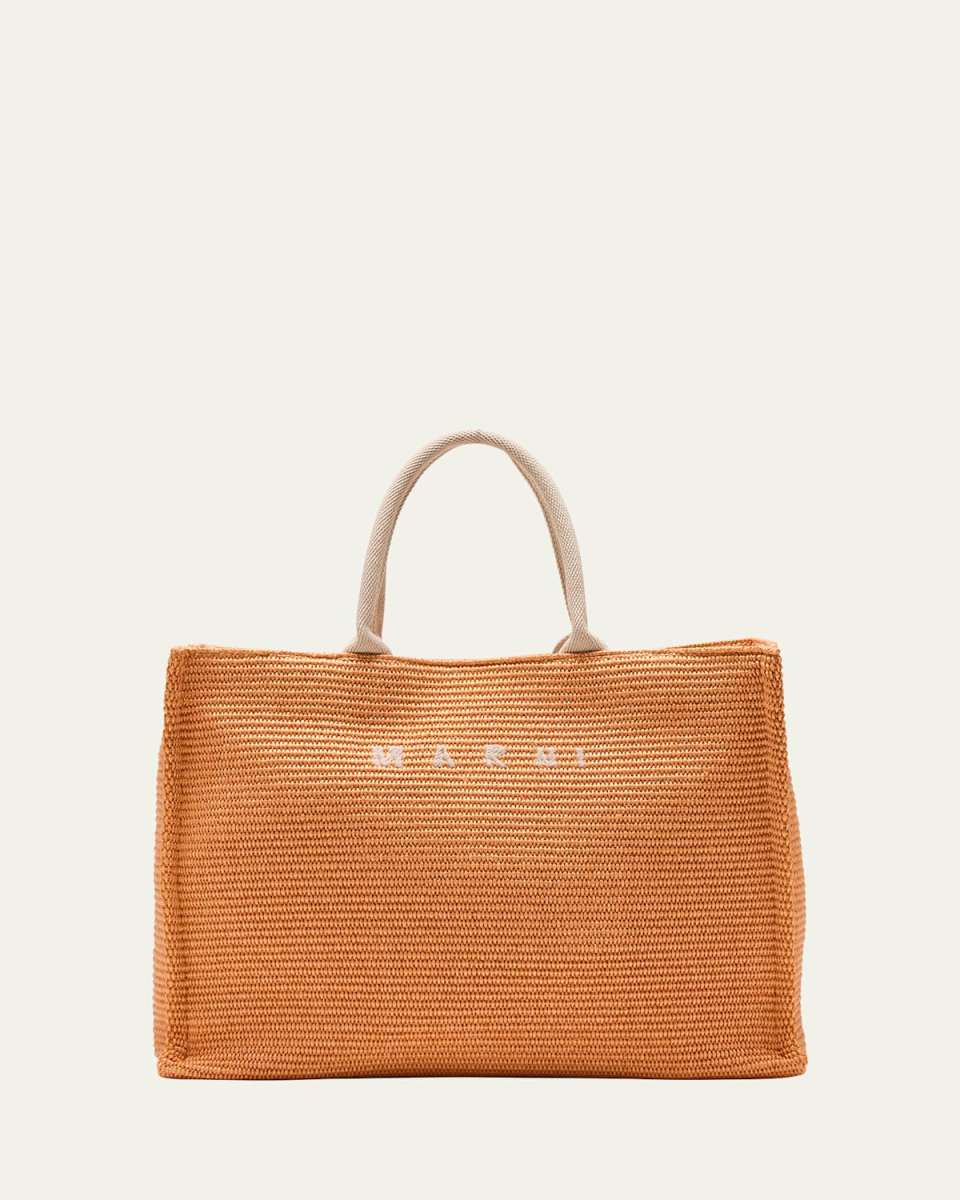 Large Box Fabric Tote Bag