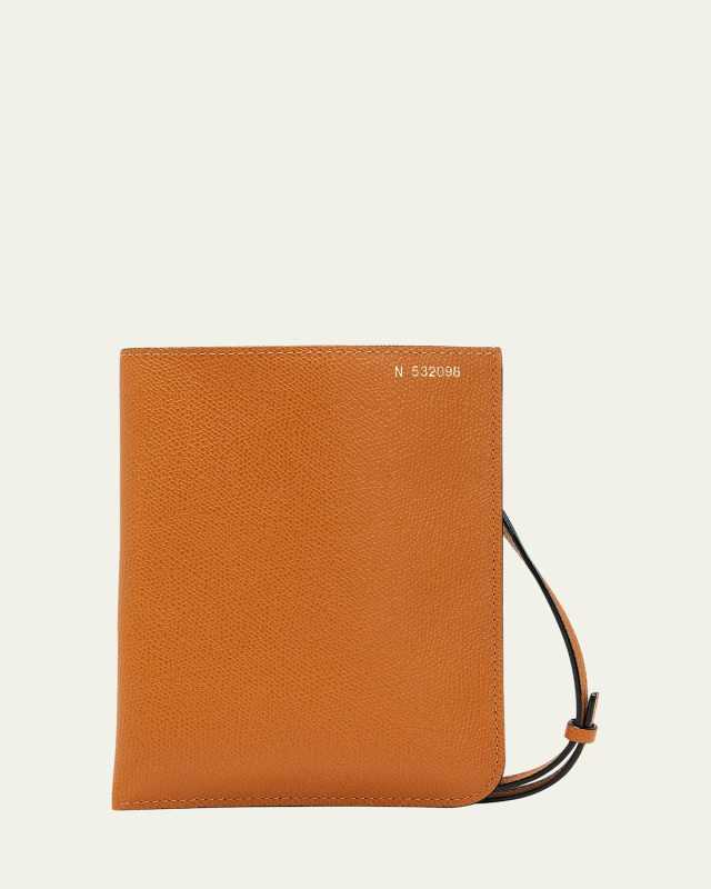 Borsa Flat Calfskin Crossbody Bag