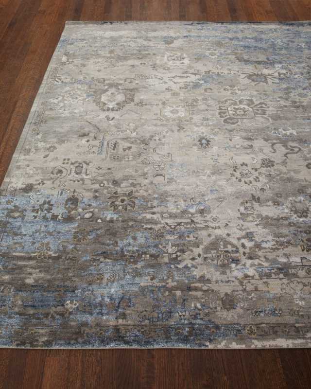 Mayley Vintage Hand-Knotted Rug, 10' x 14'