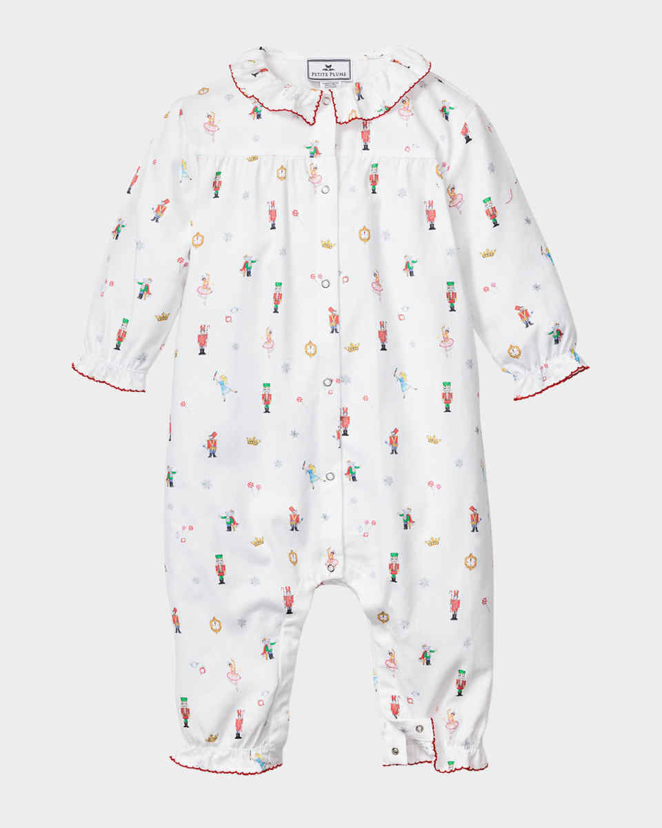 Girl's Madeline Night At The Nutcracker Coverall, Size Newborn-24