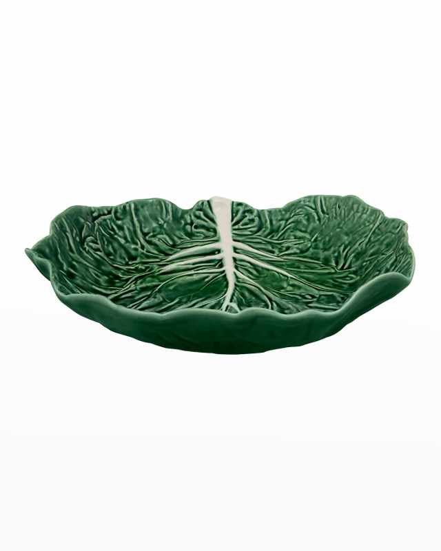 Cabbage 76 oz. Salad Serving Bowl, Green
