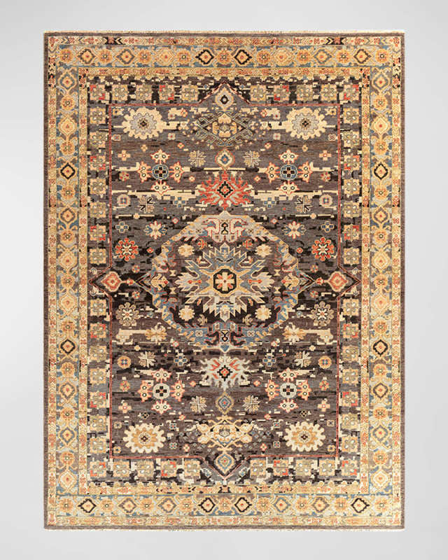 Cappadocia Rust Hand-Knotted Rug, 10' x 14'