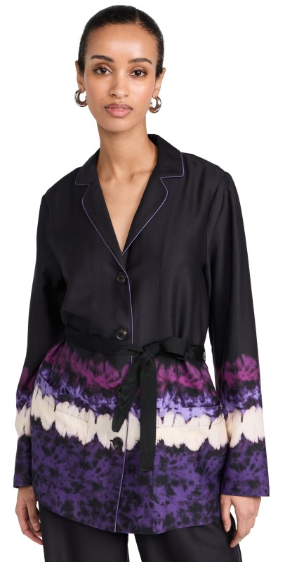 Scotch & Soda Dip Dye Stripe Pajama Blazer Dip Dye Stripe