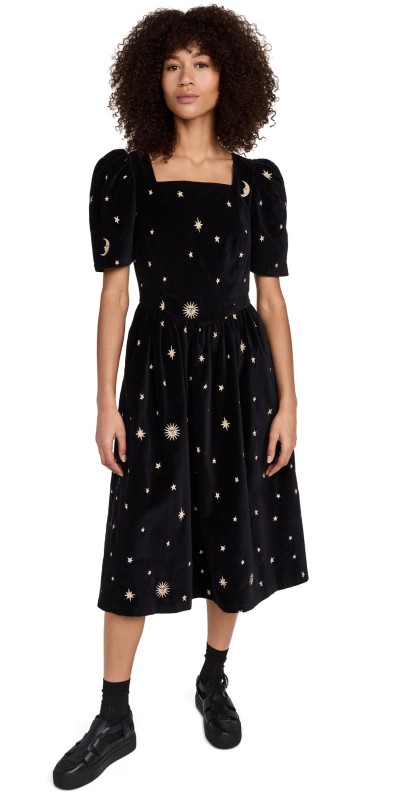 Meadows Caster Dress Black