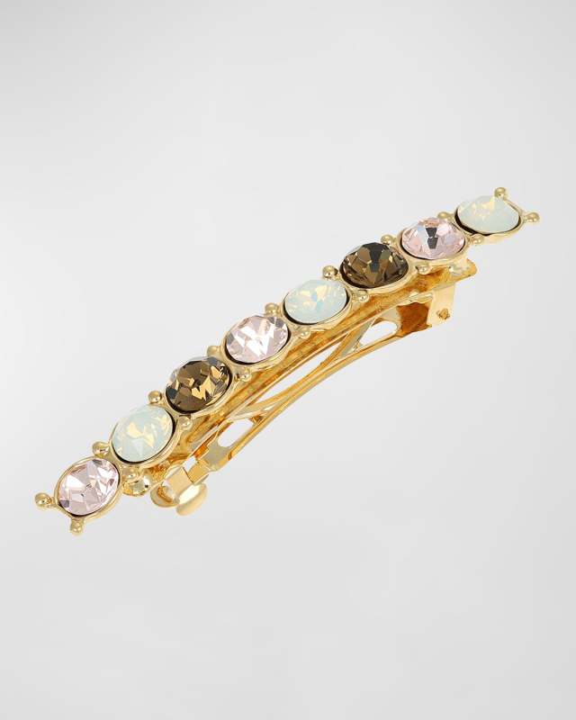 Aurelia Crystal French Barrette