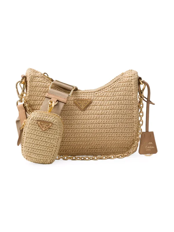 PRADA Re-Edition 2005 Crochet Bag