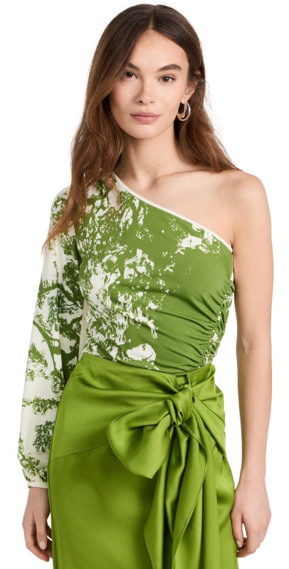 Silvia Tcherassi Oriana Blouse Green Cyprus