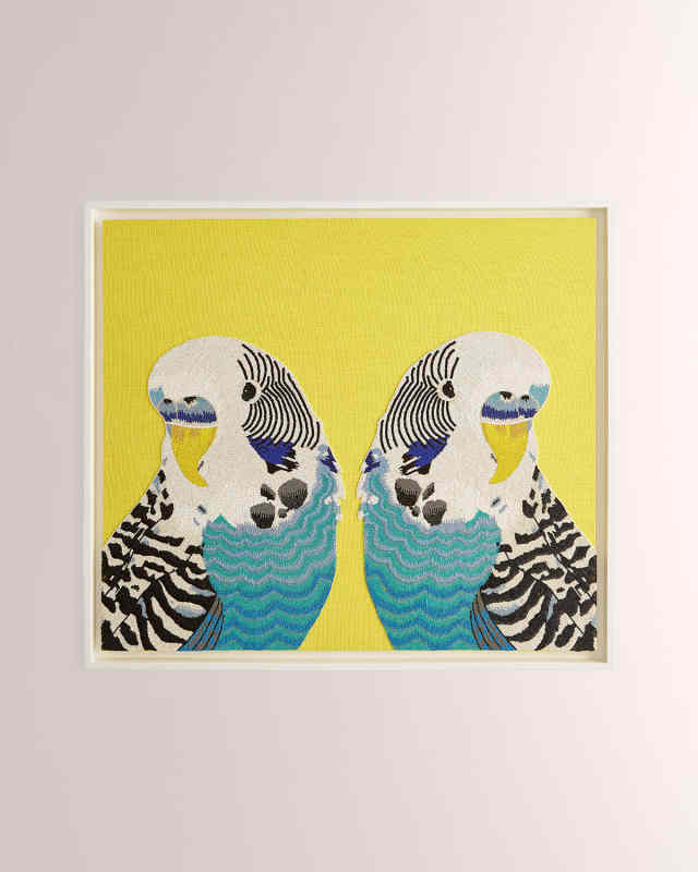 Parakeet Beaded Art