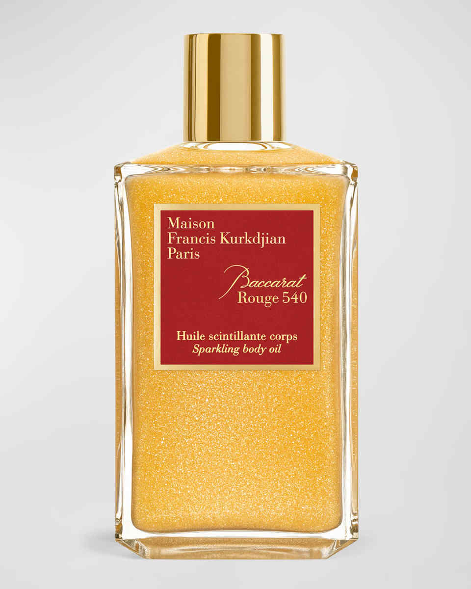 Baccarat Rouge 540 Scented Sparkling Body Oil, 6.8 oz.