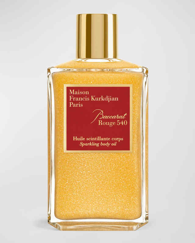 Baccarat Rouge 540 Scented Sparkling Body Oil, 6.8 oz.