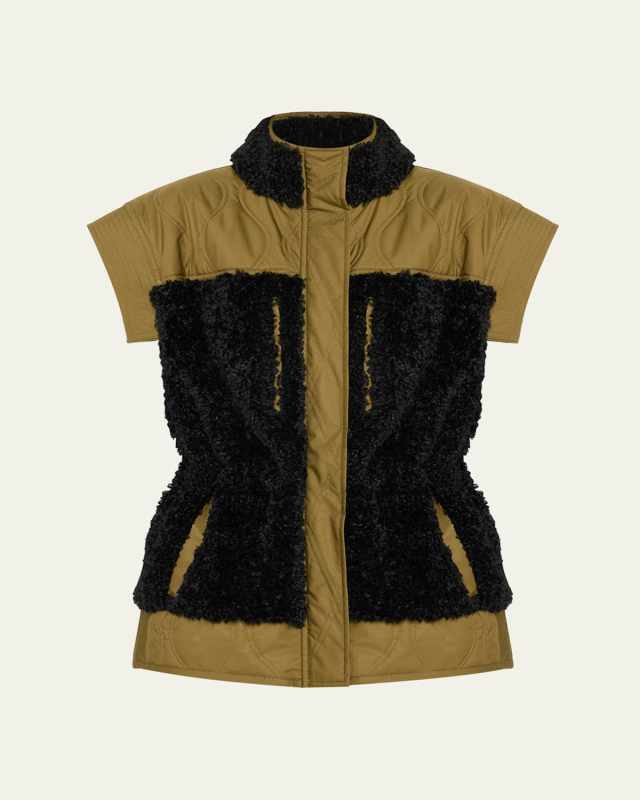 Shiloh Faux Shearling Vest