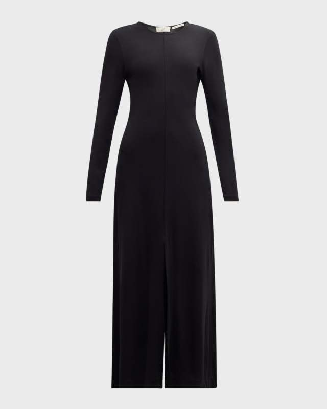 Incise Multi-Slit Maxi Dress