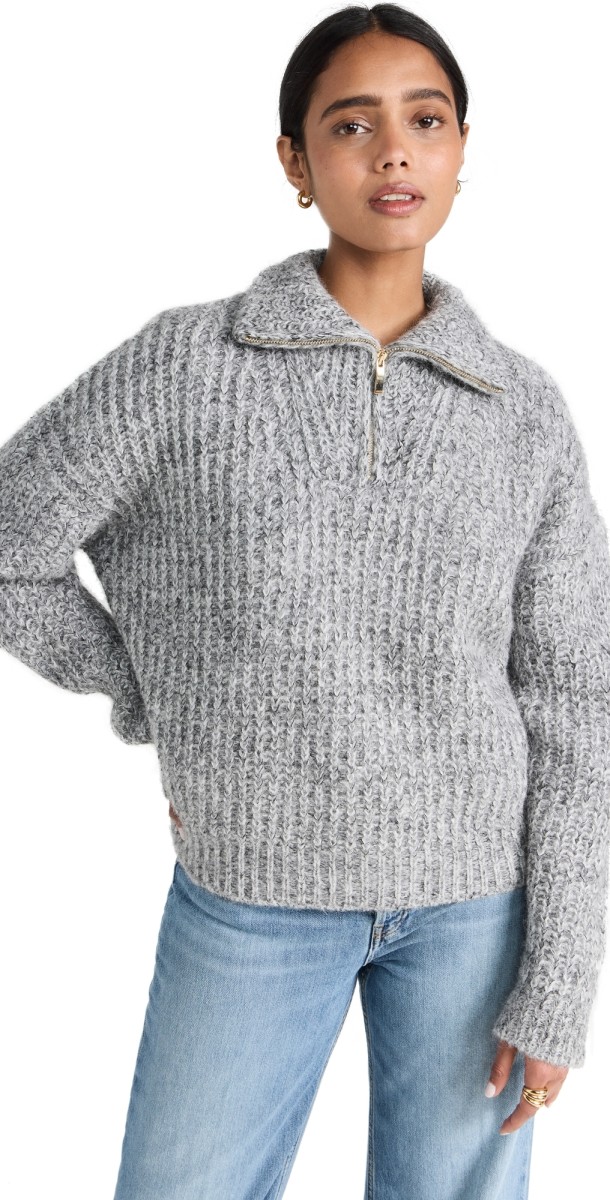 ba & sh Baltan Sweater Gris