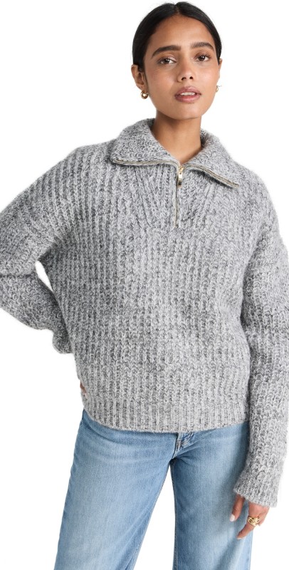 ba & sh Baltan Sweater Gris